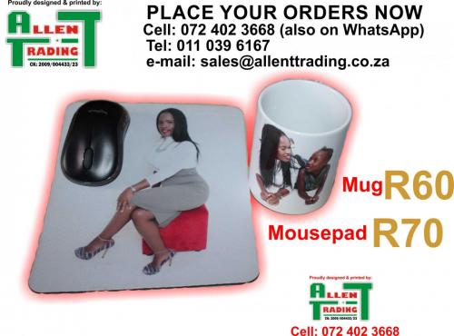 Mousepad & Mug Kedibone