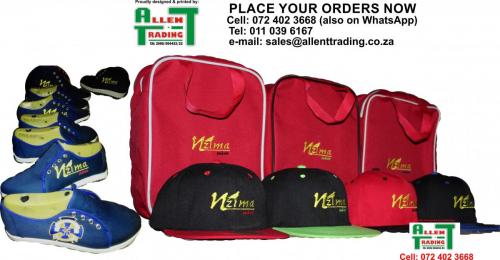 Nzima Bag and Caps and Shoes