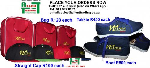 Nzima Bag and Caps and sneakers with prices
